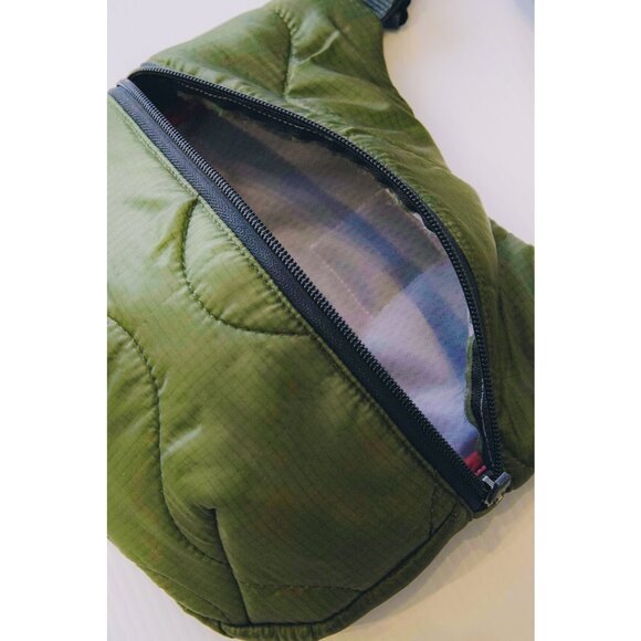 Rework Military Liner Quilted Saddle Bag - Picture 6 of 6